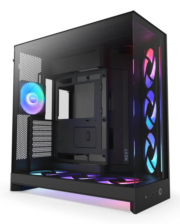 NZXT H9 Flow RGB+ Midi Tower Czarny CM-H92FB-P1