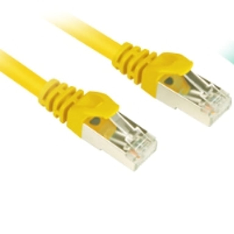 Sharkoon 4044951014798 kabel sieciowy Żółty 3 m Cat6 S/FTP (S-STP) 4044951014798