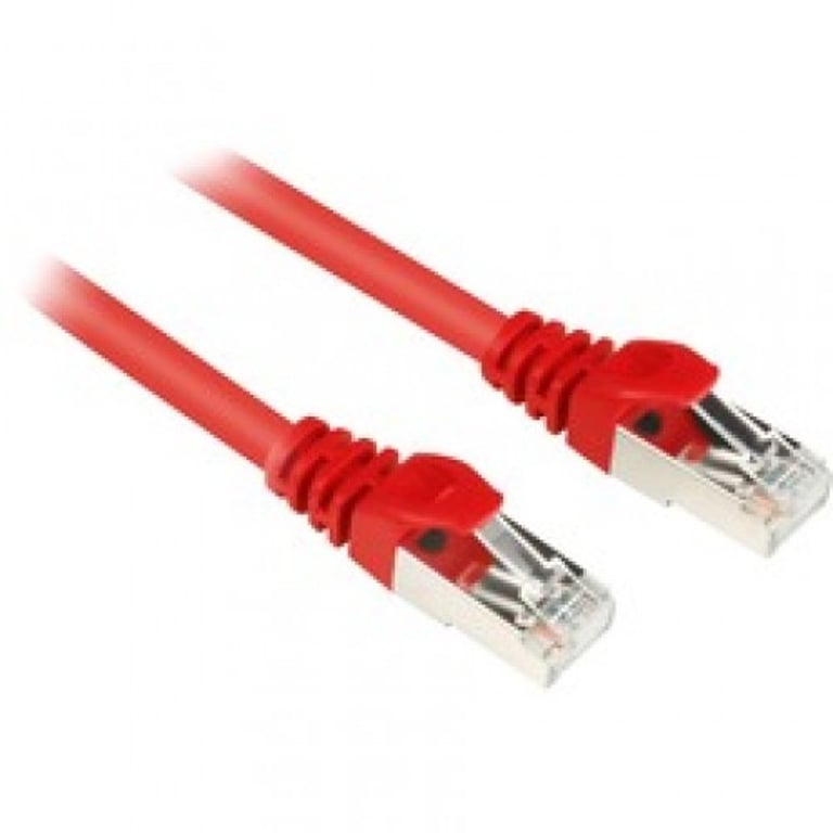 Sharkoon Cat.6/Cat.6 1.5 m kabel sieciowy Czerwony 1,5 m Cat6 SF/UTP (S-FTP) 4044951017843