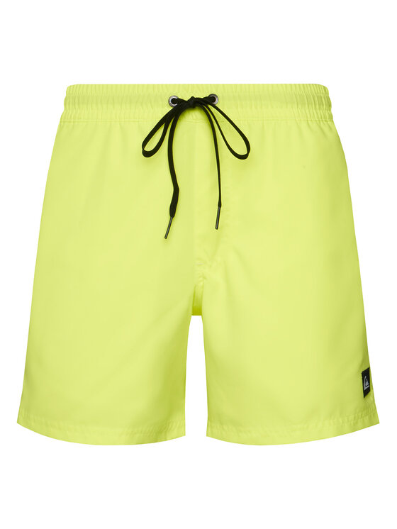 Quiksilver Szorty kąpielowe Everyday Solid Volley 15 EQYJV04120 Żółty Regular Fit
