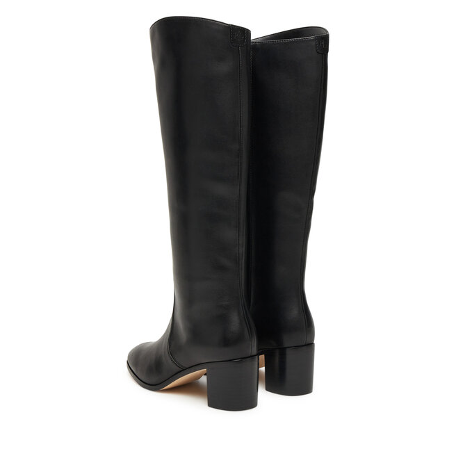 Kozaki LAUREN RALPH LAUREN Charly Bo Tal 802967813001 Czarny
