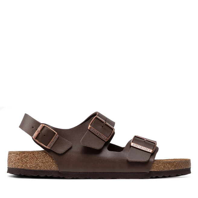 Sandały Birkenstock Milano 034701 Brązowy