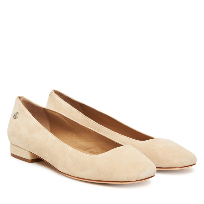 Półbuty LAUREN RALPH LAUREN Emellie 802974358001 Beżowy