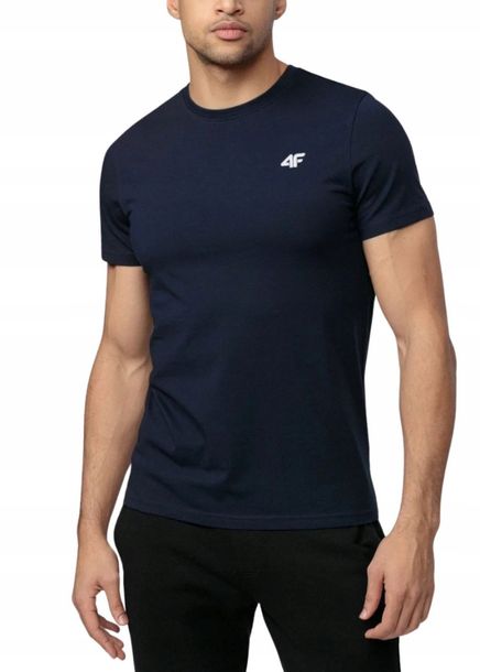 Koszulka Męska Sportowa 4F T-Shirt Bluzka z Krótkim Rękawem Bawełniana 3XL