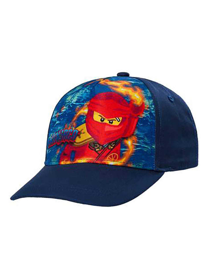LEGO Czapka w kolorze granatowym ze wzorem