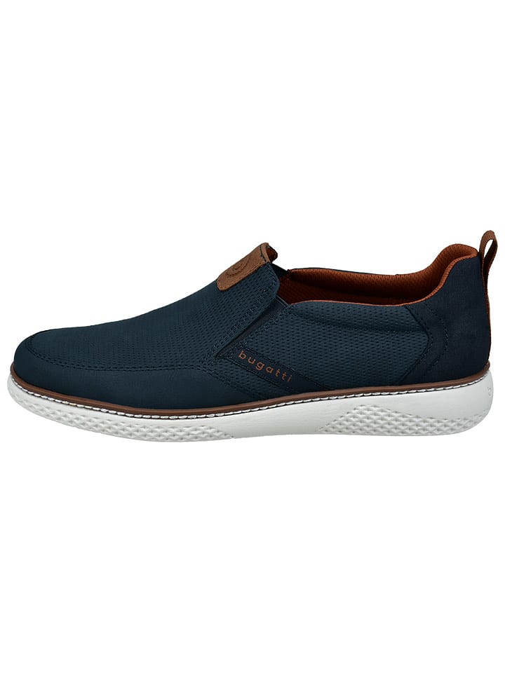 Bugatti Slippersy w kolorze granatowym