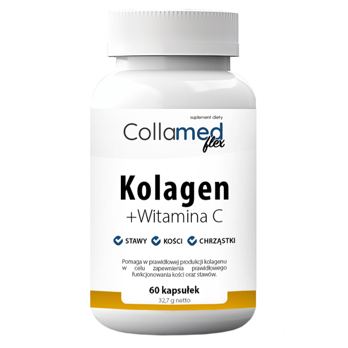 Collamed Flex Kolagen + Witamina C, 60 kapsułek