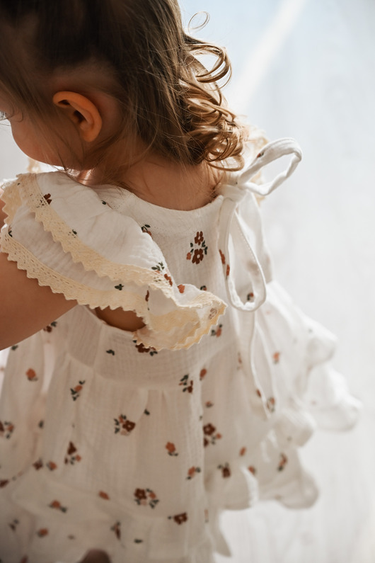 Sukienka Muślinowa Sweet Flower