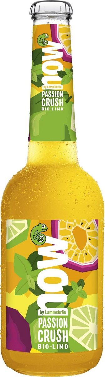Now Lemoniada gazowana Passion crush 330 ml Bio - Żywność