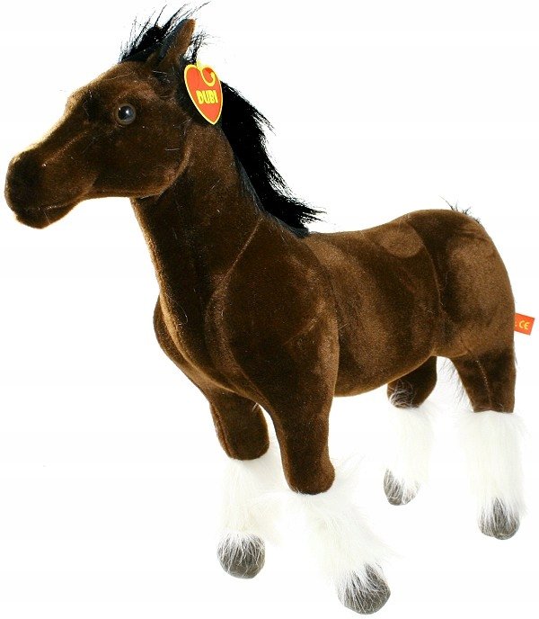 Maskotka Konik Shire Koń DUBI - 35cm