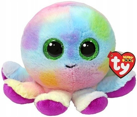 Maskotka Ośmiornica Bubbles Pupilki TY - 15cm