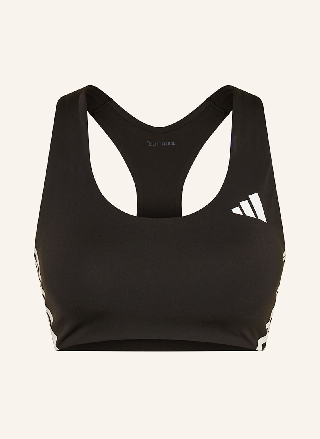 Adidas Biustonosz Sportowy Adizero Run schwarz