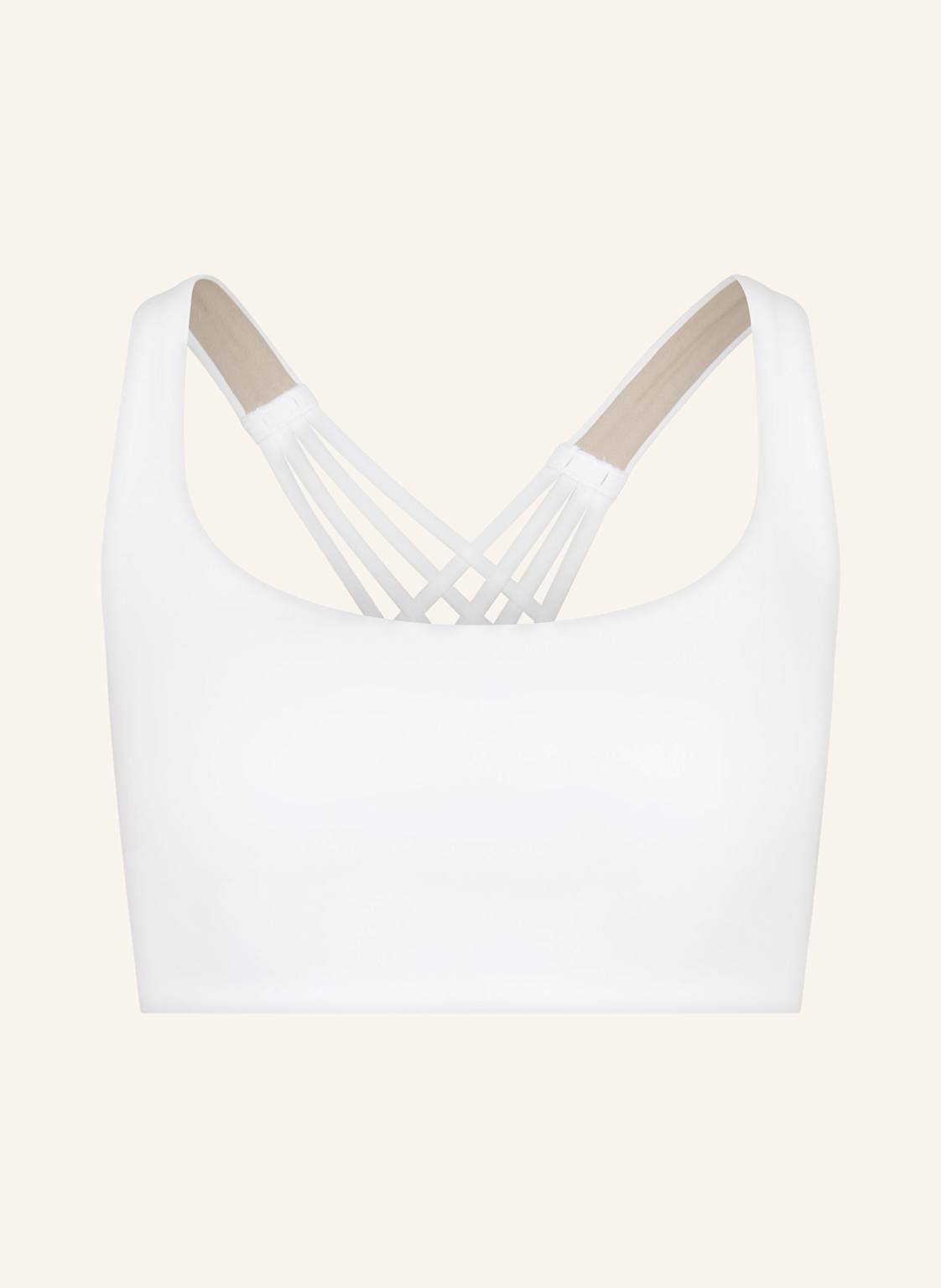 Lululemon Biustonosz Sportowy Flexyflex Strappy weiss