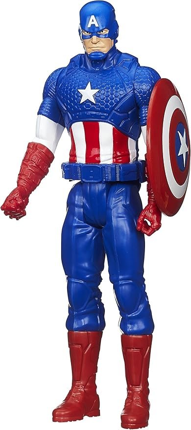 Marvel Avengers Titan Hero Series Kapitan Ameryka 12-calowa figurka