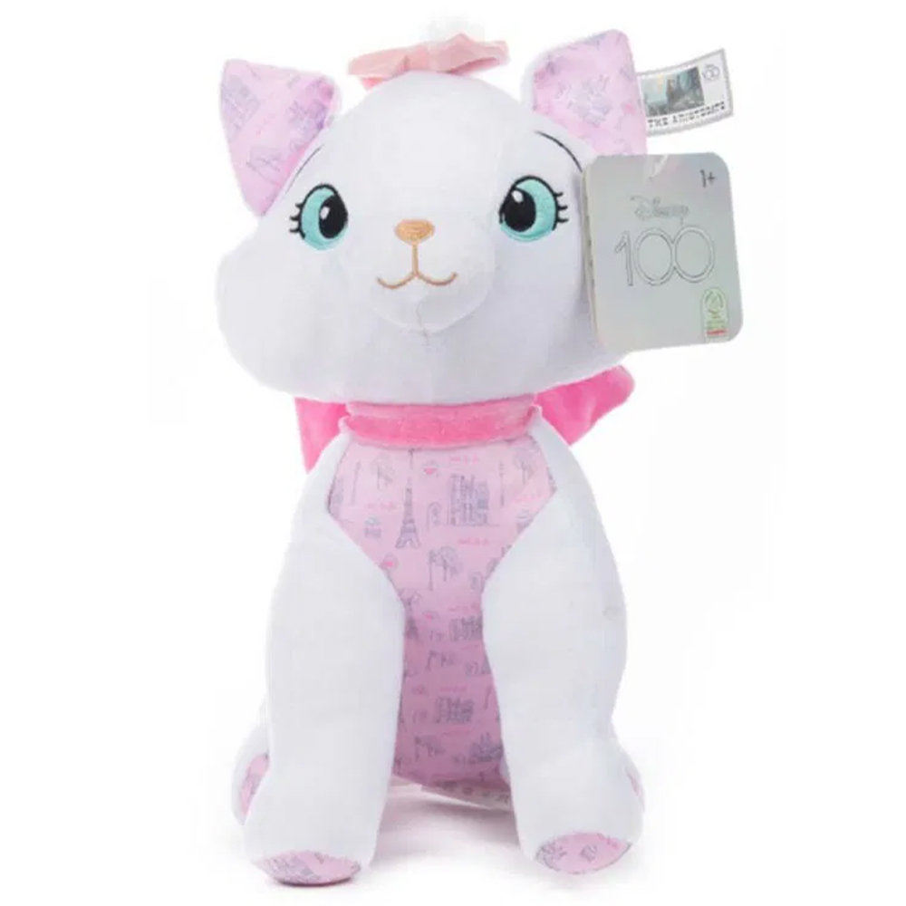 Disney Maskotka Kotka Marie Z Dźwiękiem 28 cm Duży Pluszak Kotek Arystokraci
