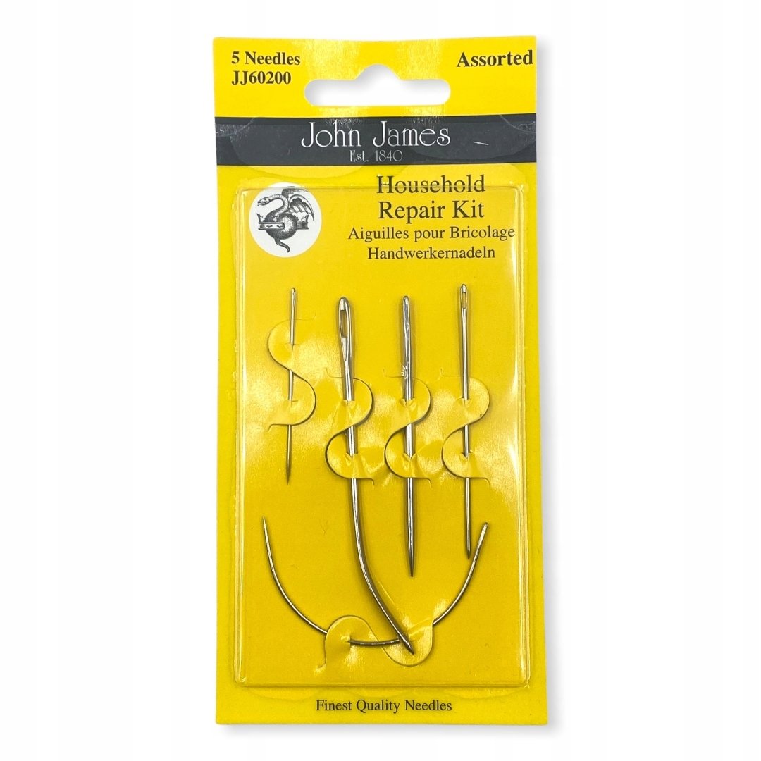 Igły do szycia domowe do reperacji John James