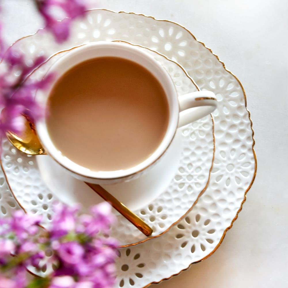 Serwis kawowy na 12 osób porcelanowy LORETTA