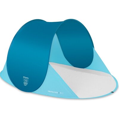 Parawan plażowy SPOKEY Altus Turkusowo-niebieski