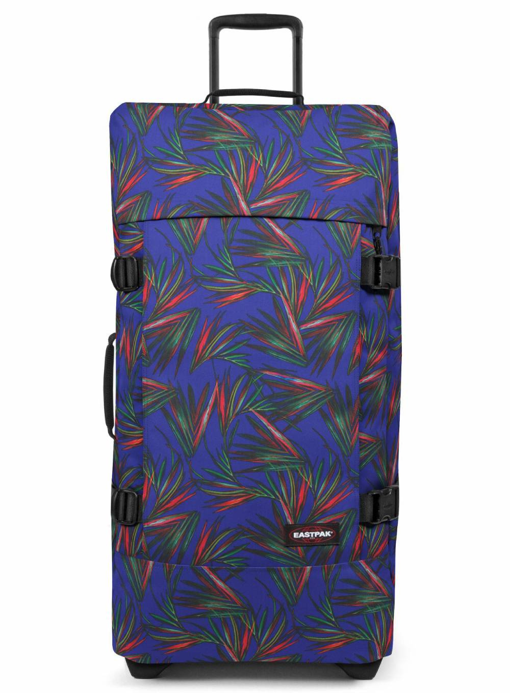 Duża torba podróżna Eastpak Tranverz L - brize palm navy