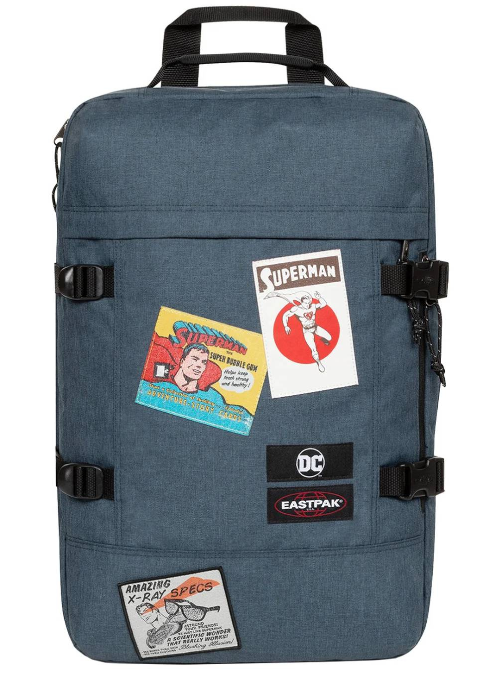 Plecak podróżny torba Eastpak Travelpack - superman patch
