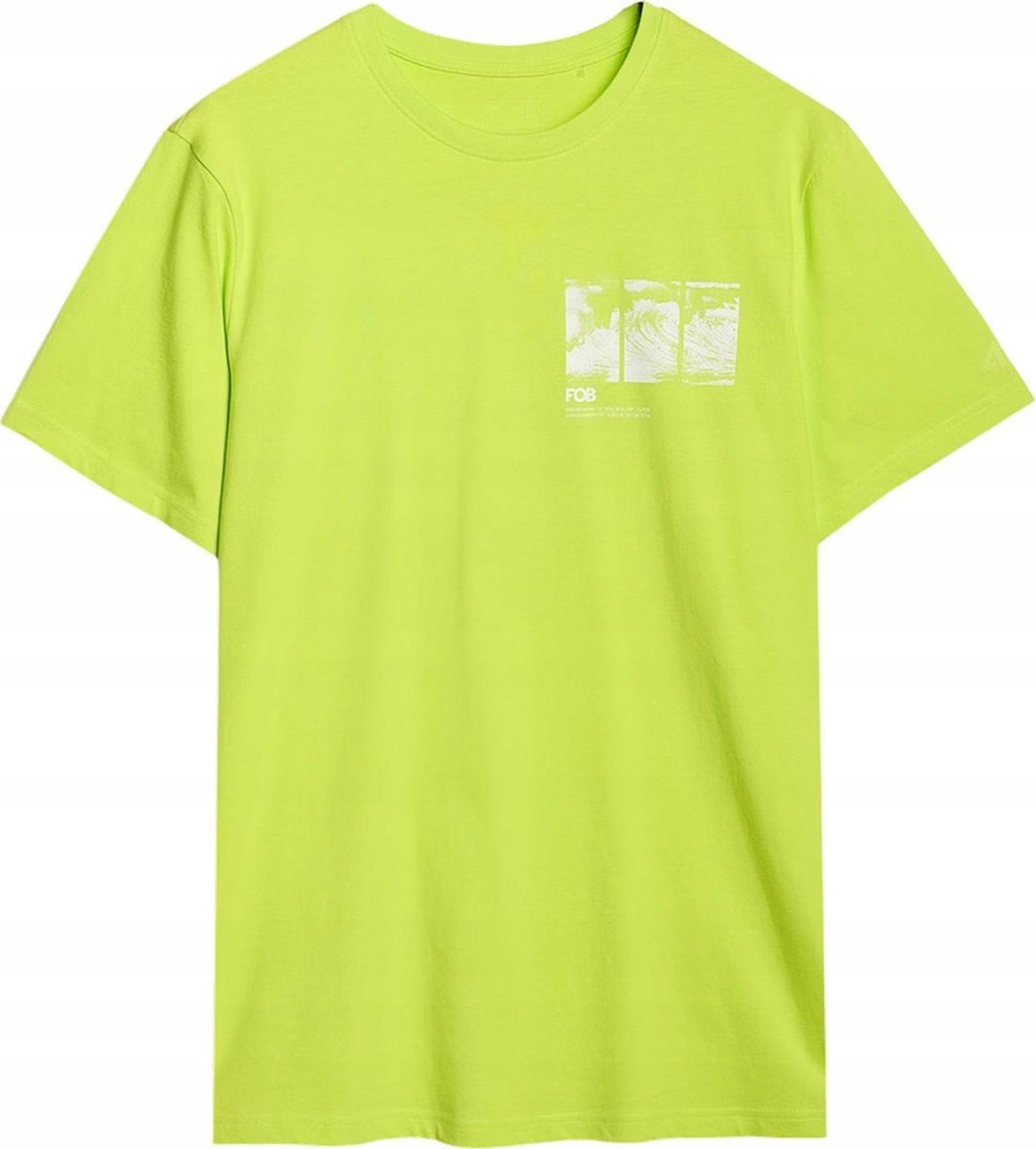 Męska koszulka bawełniania 4F M2106 casualowy T-SHIRT sportowy R. M