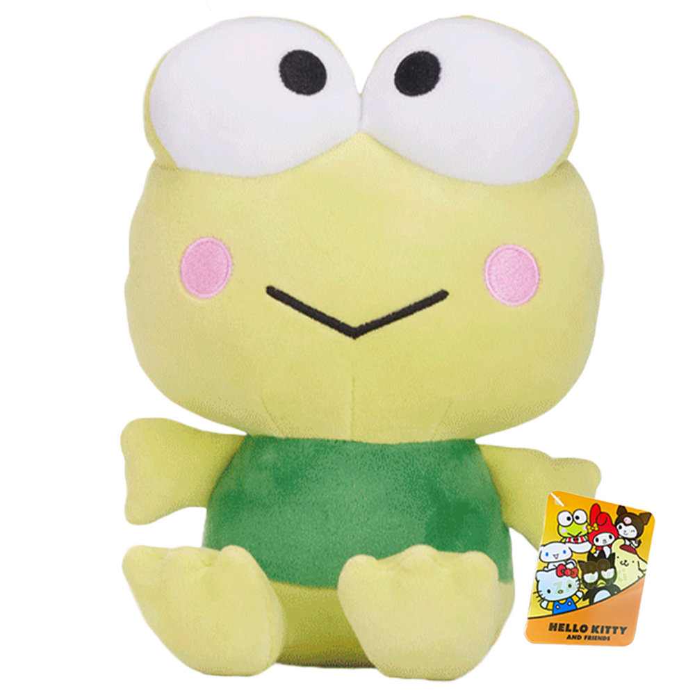 Oryginalna Maskotka Żaba Keroppi 23 cm Hello Kitty & Friends Pluszak