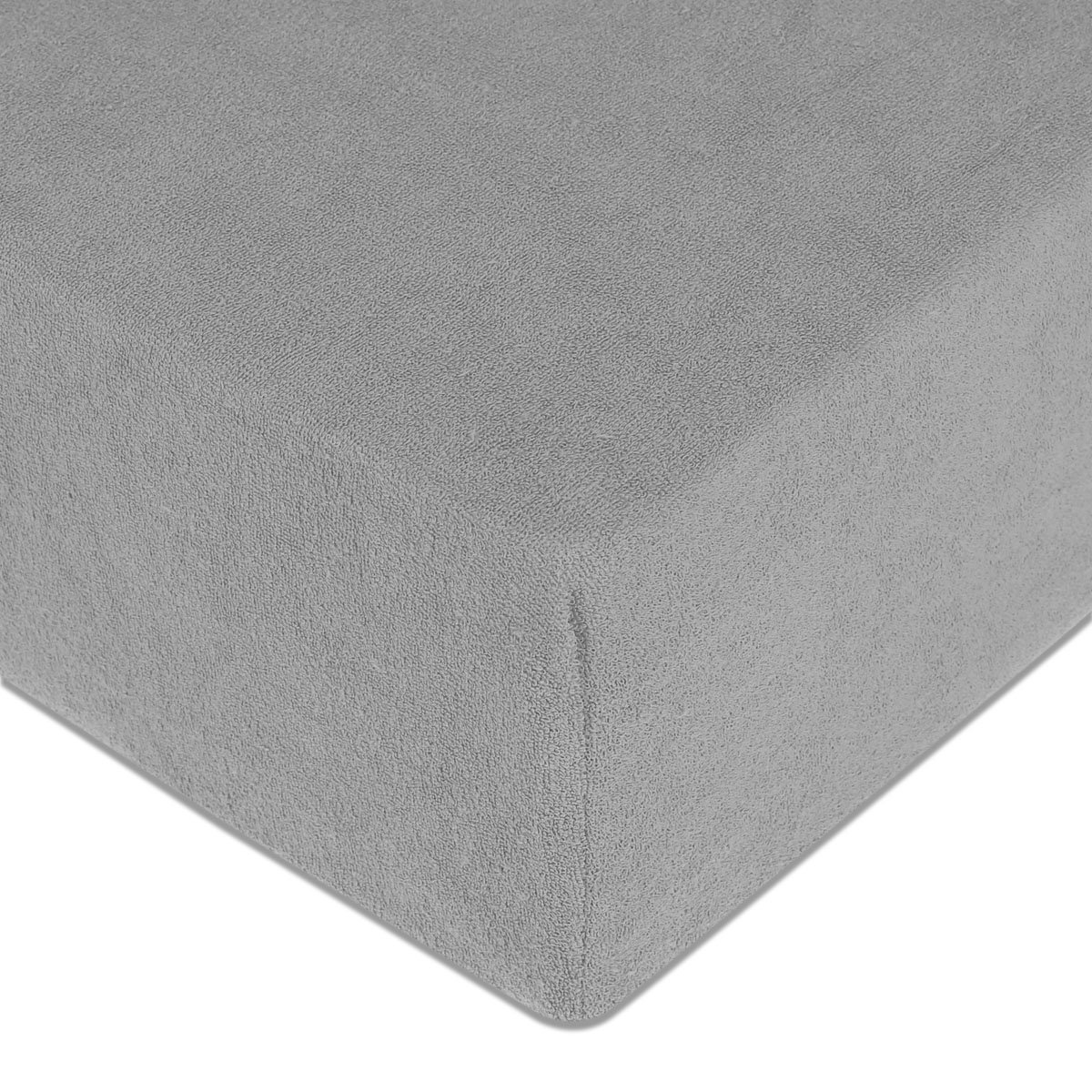 Prześcieradło Frotte 120 x 200 kol Jasny Szary nr. 26