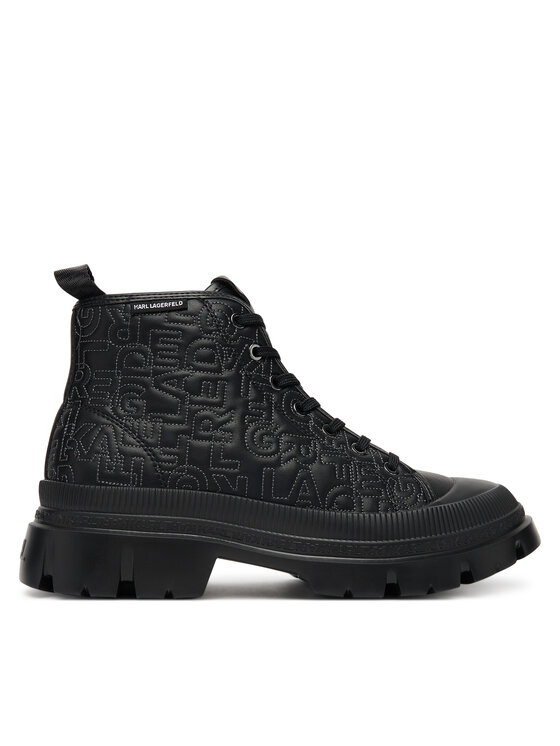 KARL LAGERFELD Trzewiki KL25231 Czarny