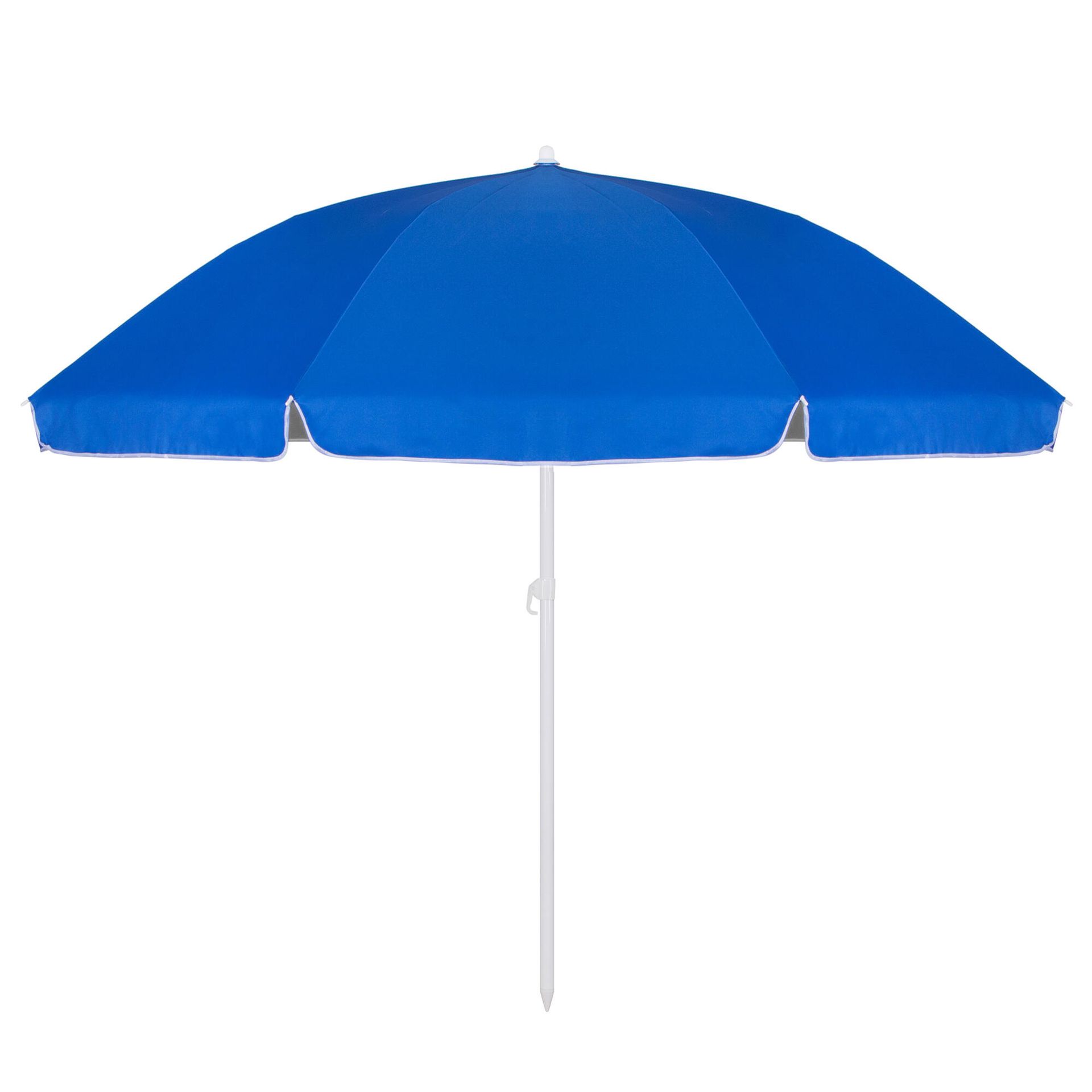 SPRINGOS Parasol plażowy ogrodowy niebieski duży 240 CM