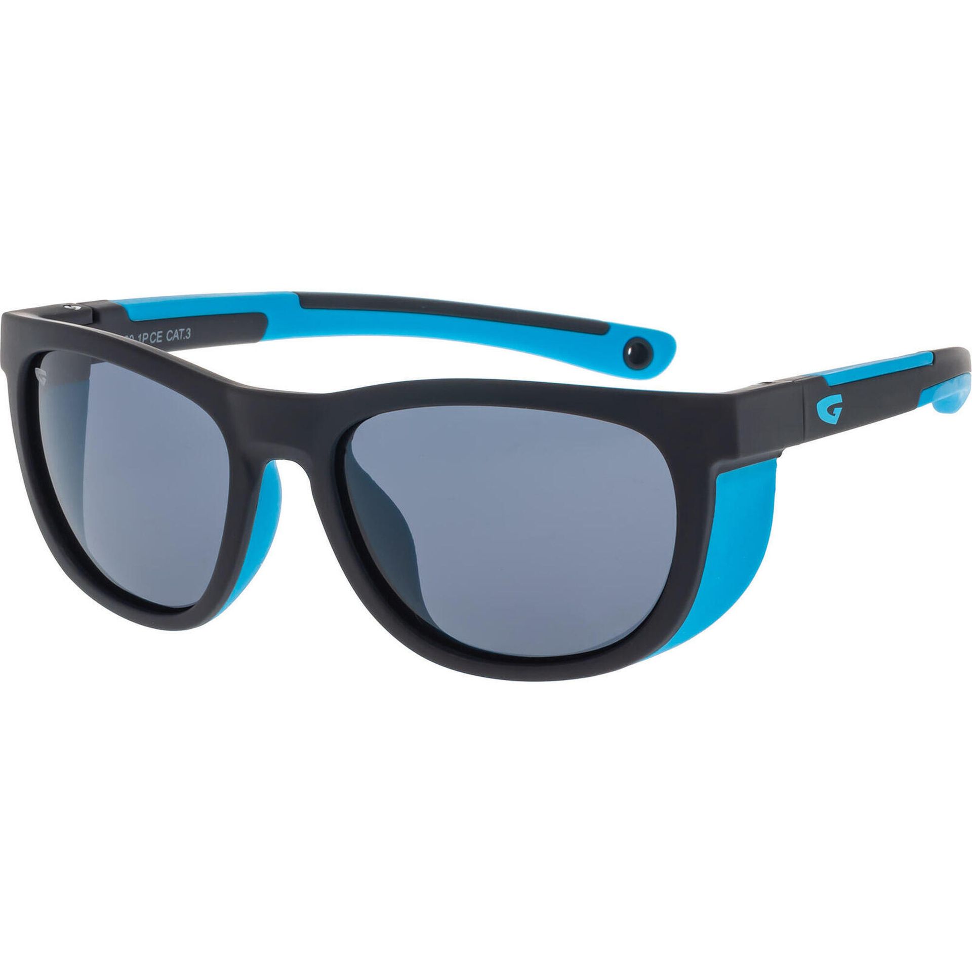 Okulary przeciwsłoneczne dziecięce GOG Eden matt black/blue/smoke
