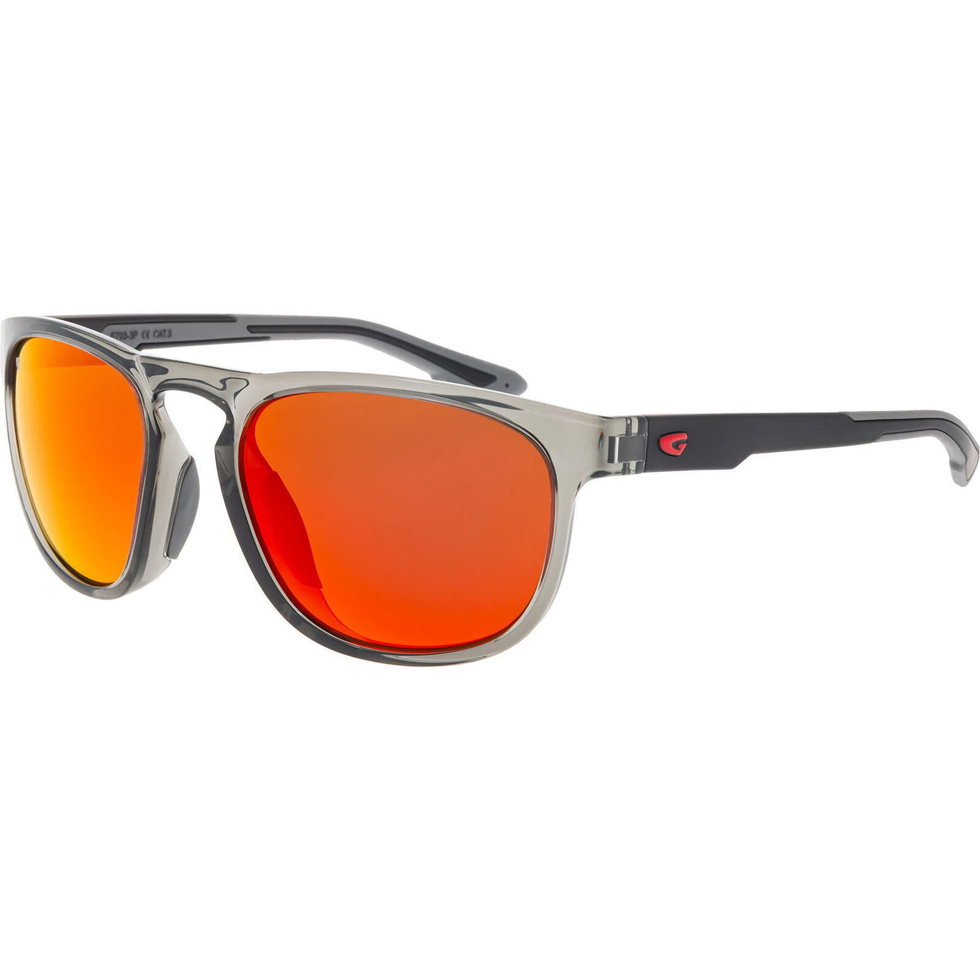 Okulary polaryzacyjne GOG Dex - polychromatic red/grey/black