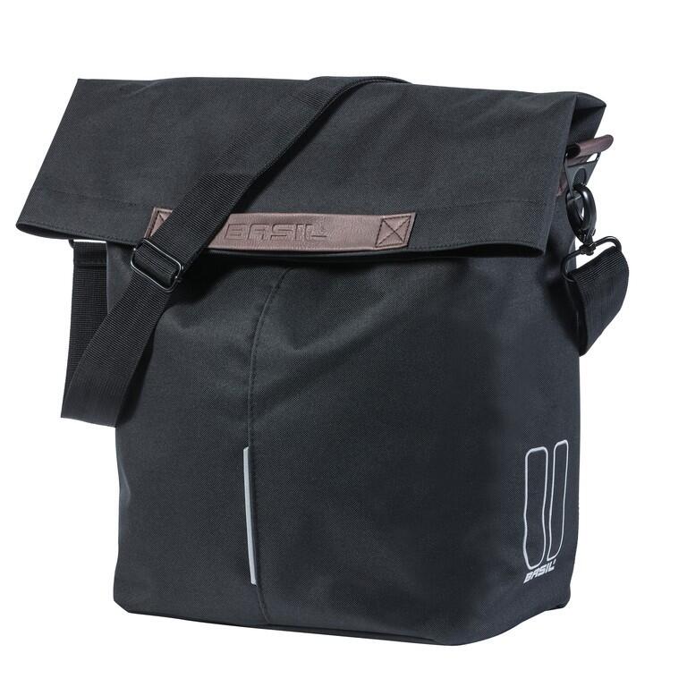 Basil Sakwa Miejska Pojedyńcza CITY SHOPPER 14-16L, czarna (NEW) A-BAS-17779