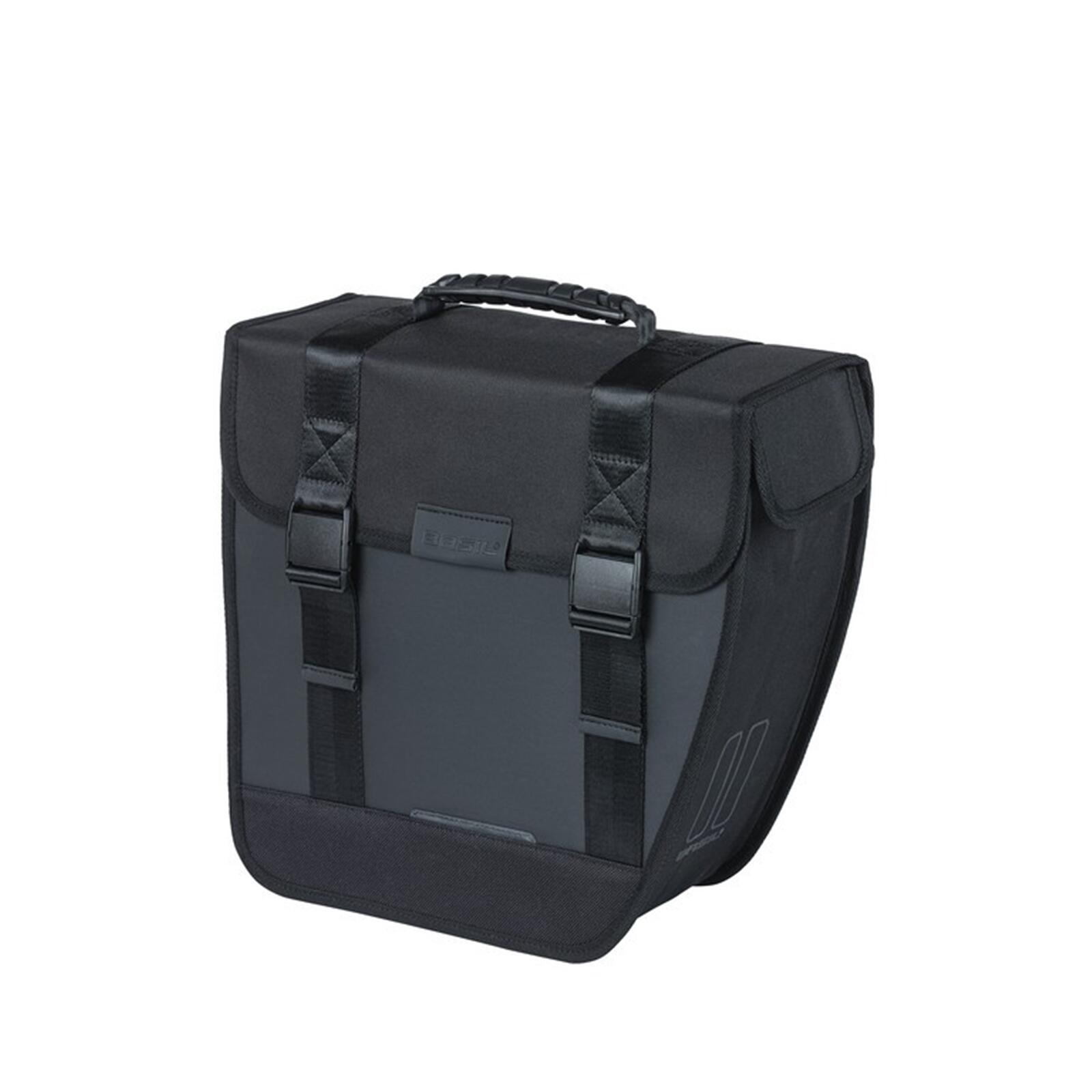 Basil Tour Waterproof Single Pannier Bag Right 14l, czarny 2022 Sakwy 18204
