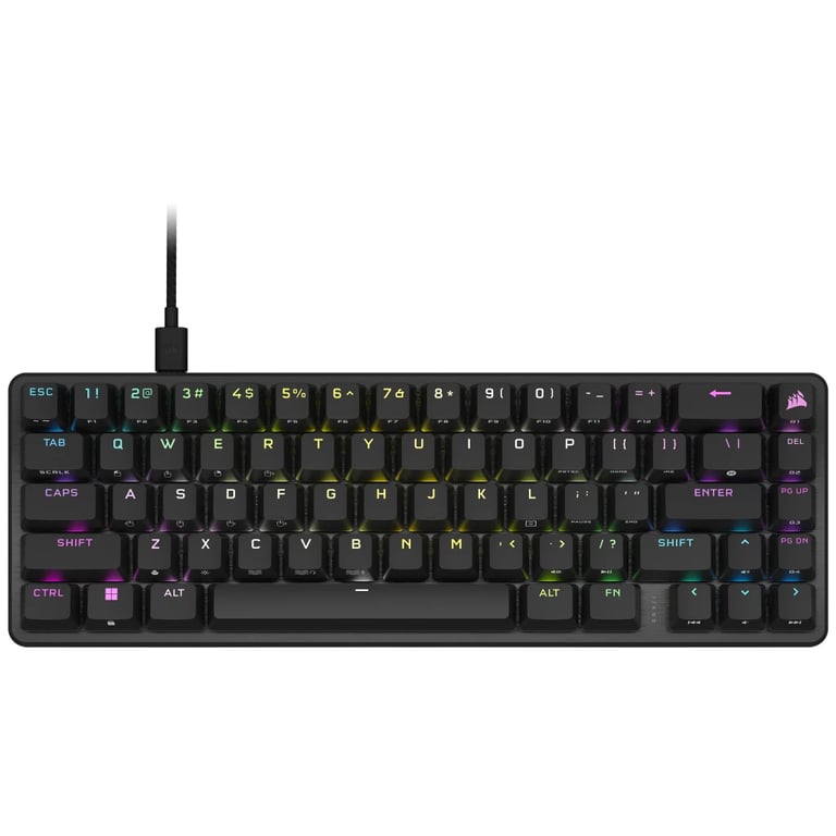 Corsair K65 PRO MINI klawiatura Gaming USB QWERTZ Niemiecki Czarny CH-91A401A-DE