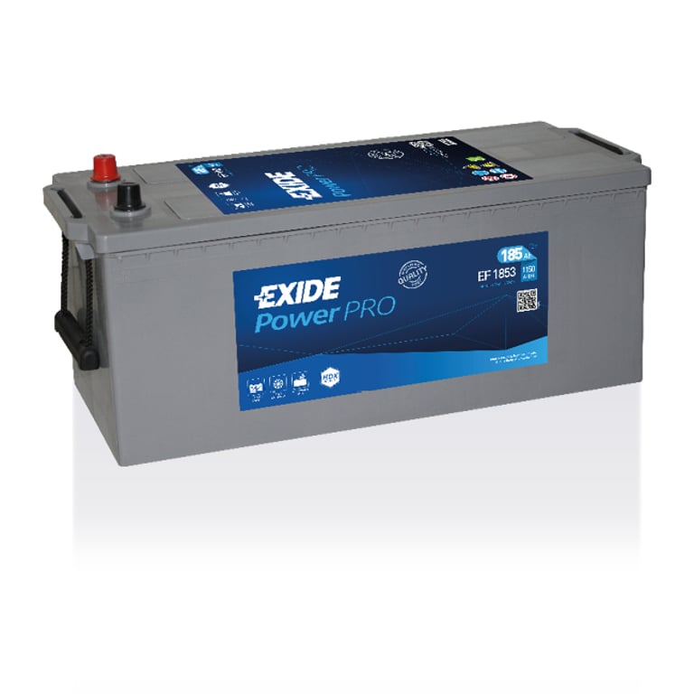 Exide PowerPRO EF1853 akumulator samochodowy Ołowiany (VRLA) 185 Ah 12 V 1150 A Ciężarówka