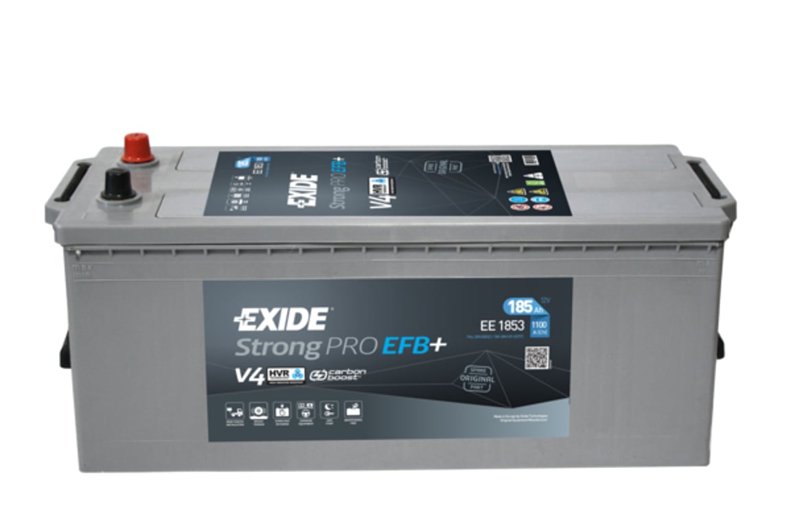 Exide StrongPRO EFB+ akumulator samochodowy EFB (Enhanced Flooded Battery) 185 Ah 12 V 1100 A Ciężarówka