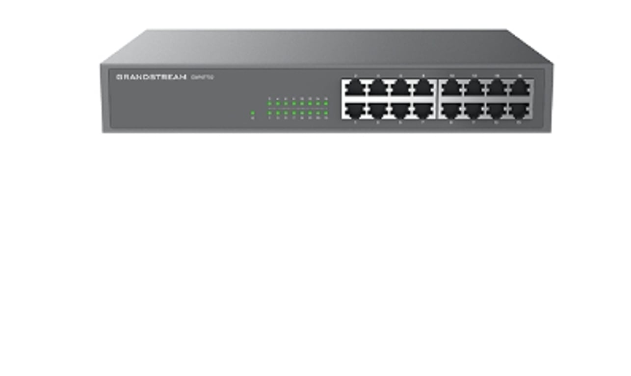 Grandstream Networks GWN7702P łącza sieciowe Nie zarządzany 10G Ethernet (100/1000/10000) Czarny GWN7702P