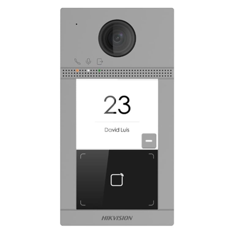 Hikvision DS-KV8113-WME1(C)/FLUSH/EU wideodomofon 2 MP Czarny, Szary