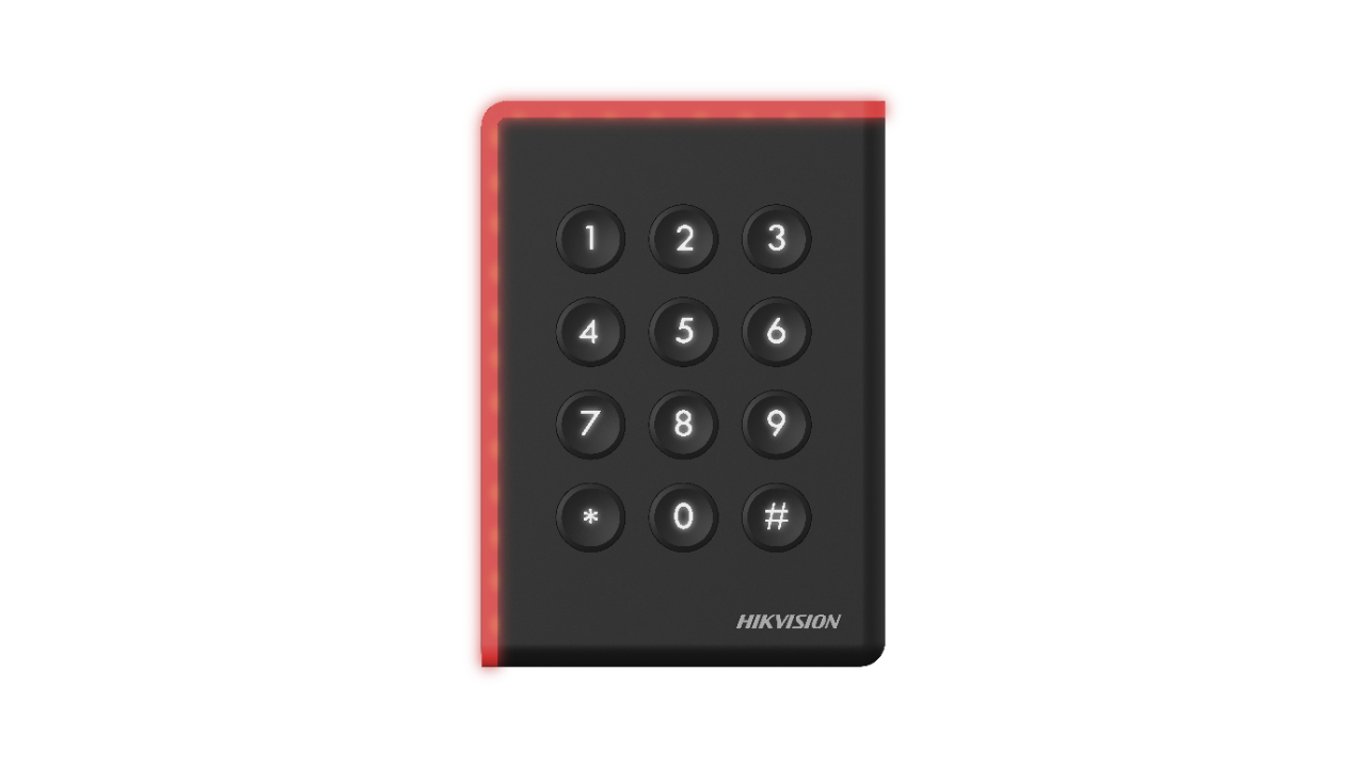 Hikvision DS-K1108AEK czytnik kontroli dostępu Podstawowy czytnik kontroli dostępu Czarny
