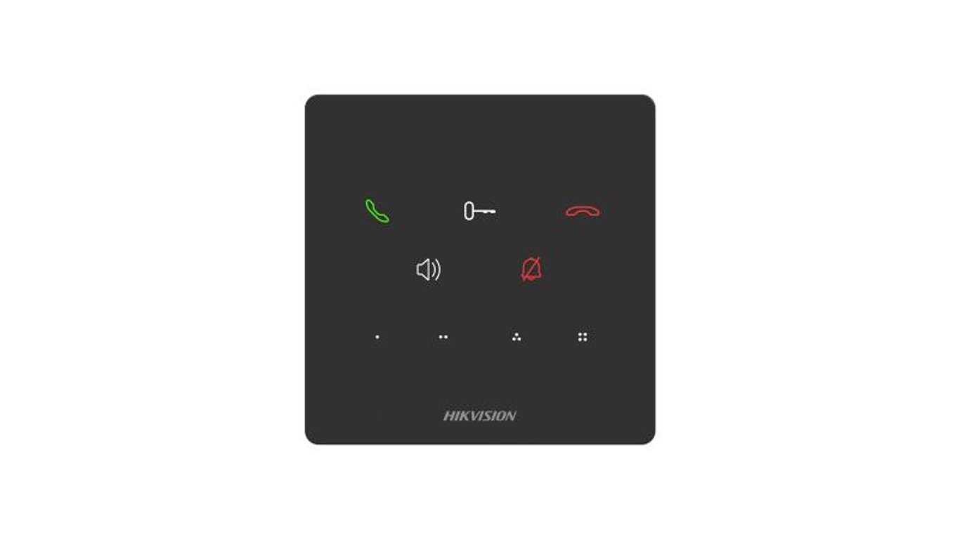 Hikvision Value Series DS-KH6000-E1 system audio interkomowy Czarny