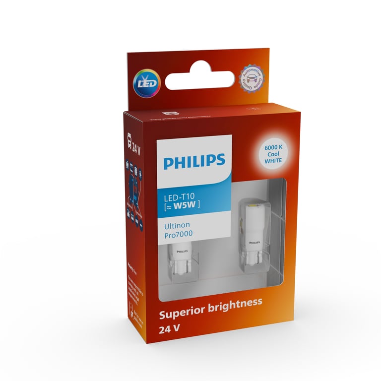 Philips Ultinon Pro7000 24961CU70X2 Żarówka sygnalizacyjna do samochodów ciężarowych