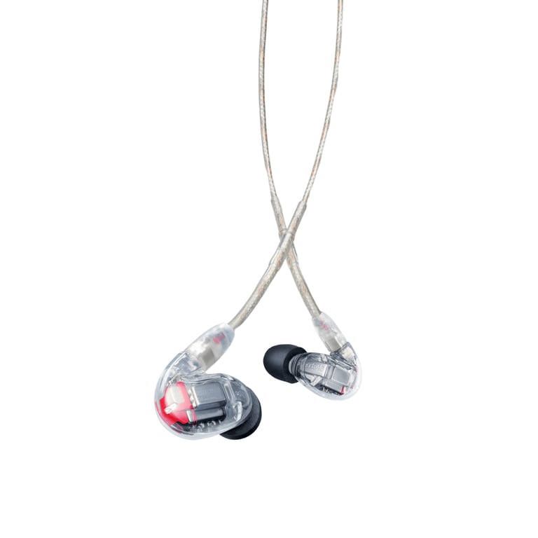 Shure Se846 Professional Słuchawki Przewodowa Douszny Muzyka Przezroczysty