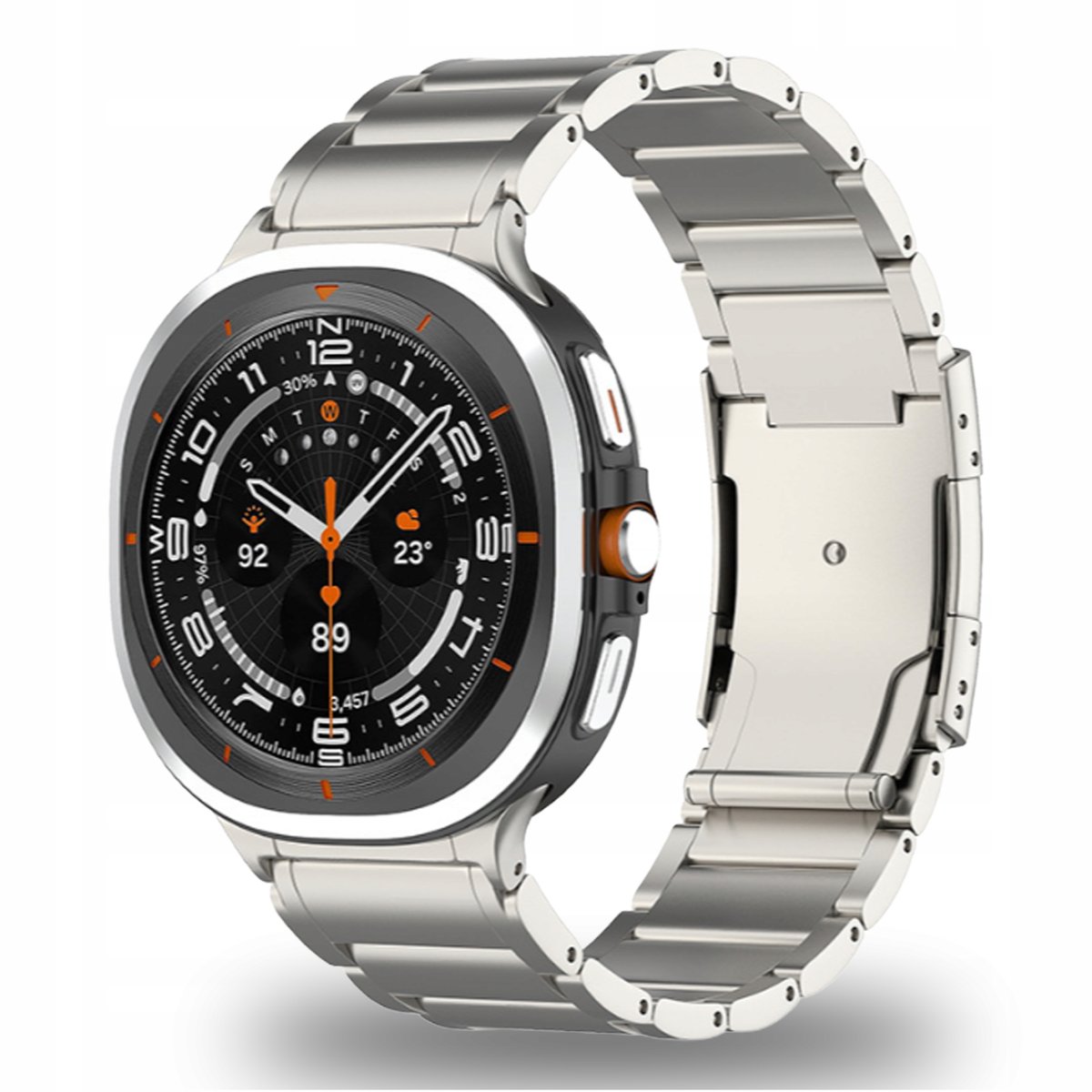 TYTANOWA BRANSOLETA PASEK DO SAMSUNG Galaxy Watch Ultra SM-R705FZ 47mm LTE
