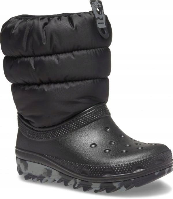 BUTY DZIECIĘCE CROCS ŚNIEGOWCE ZIMOWE OCIEPLANE R.19-20