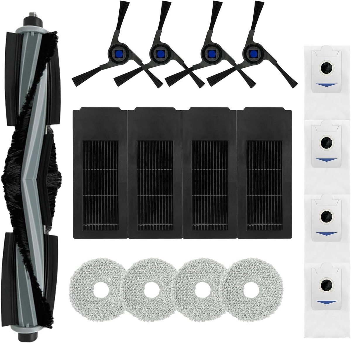 Akcesoria do odkurzaczy Ecovacs Deebot X2 X2 Pro szczotki filtry HEPA worki