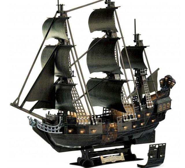 Pirates of the Caribbean: Dead Men Tell No Tales 3D Puzzle Black Pearl