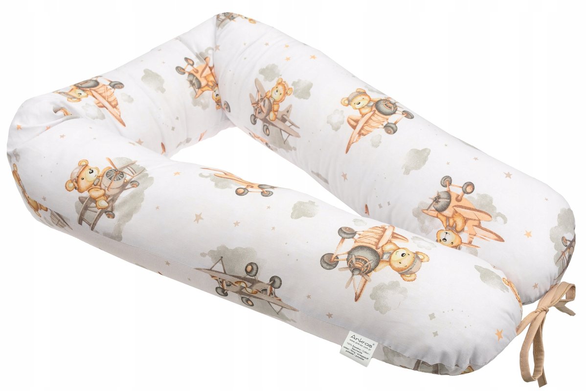 Poduszka ciążowa do spania Karmienia Rogal typu V