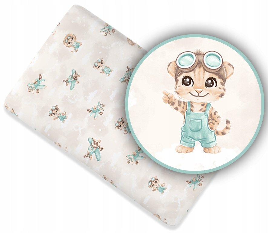 PRZEŚCIERADŁO BAWEŁNIANE DO ŁÓŻECZKA 120x60 WZORY!