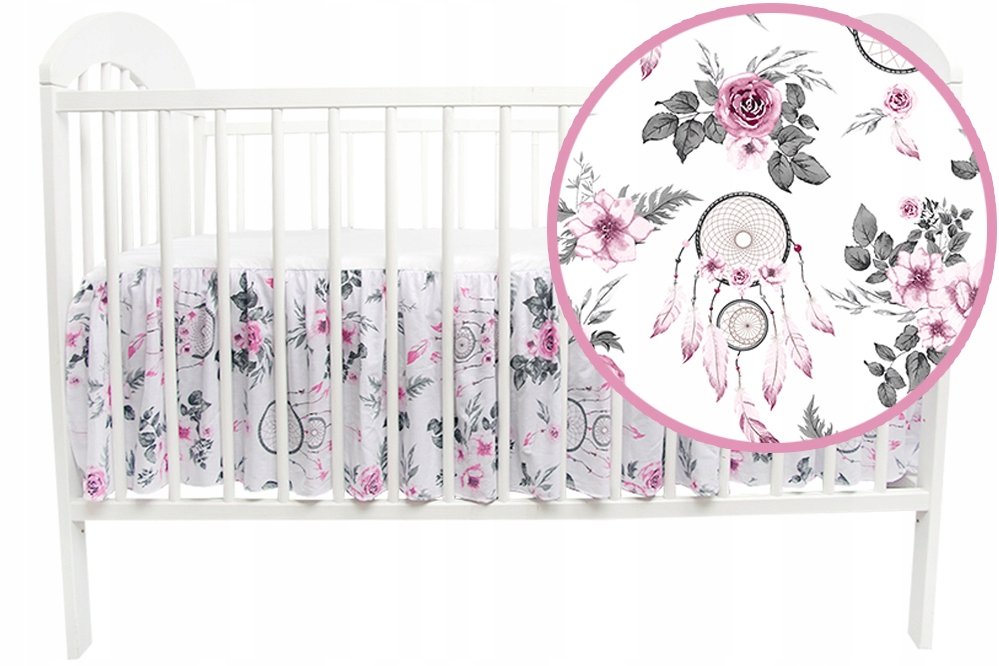 FALBANA POD MATERAC DO ŁÓŻECZKA 120X60 WZORY!