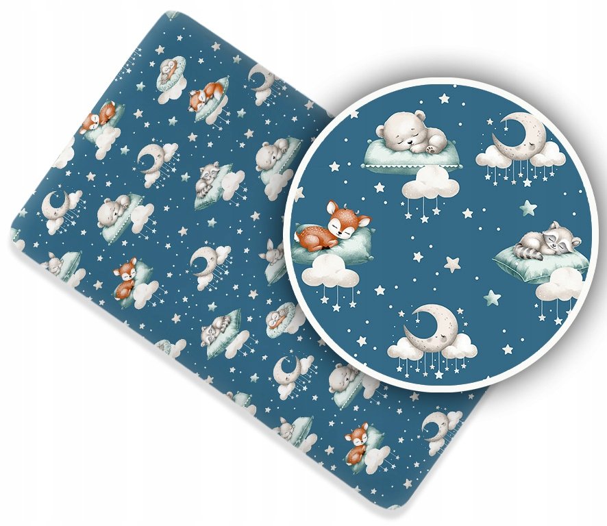 PRZEŚCIERADŁO BAWEŁNIANE DO DOSTAWKI 90x50 WZORY!